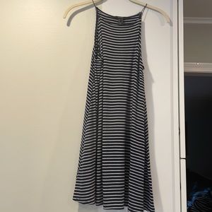 Forever 21 - navy stripe beach to bar dress